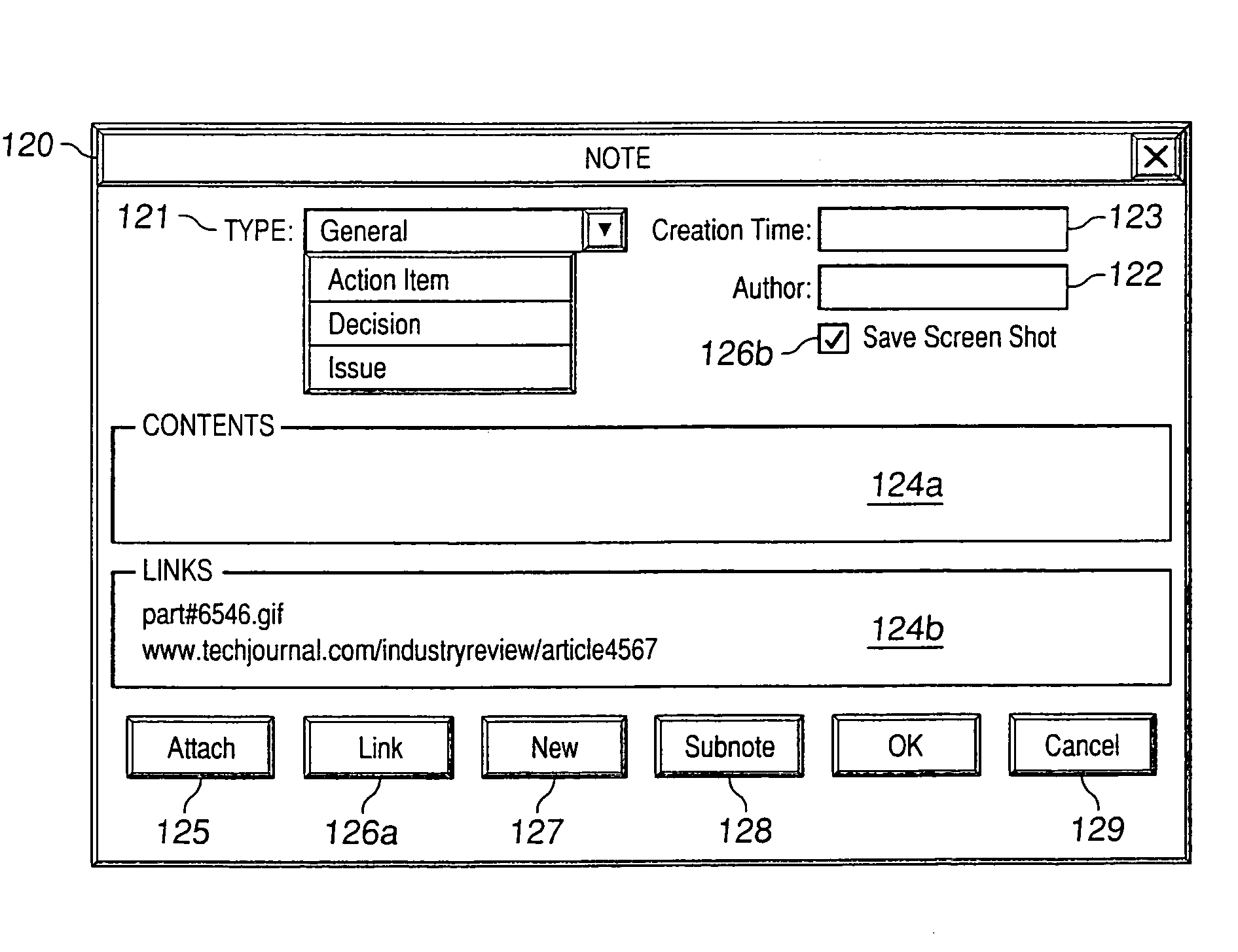 Method and system for capturing, storing, sharing, and managing notes taken during a computer based meeting