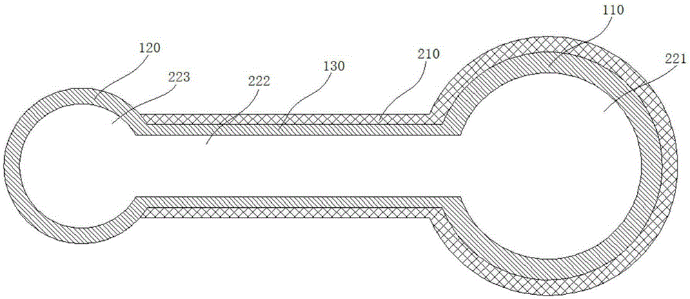 Bucket mouth structure for neodymium-iron-boron storage bucket