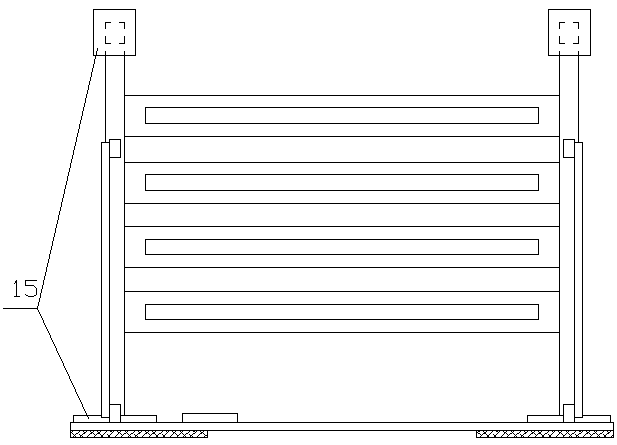 Outdoor quilt dusting device