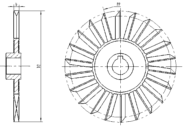 Cooling pump of machine tool