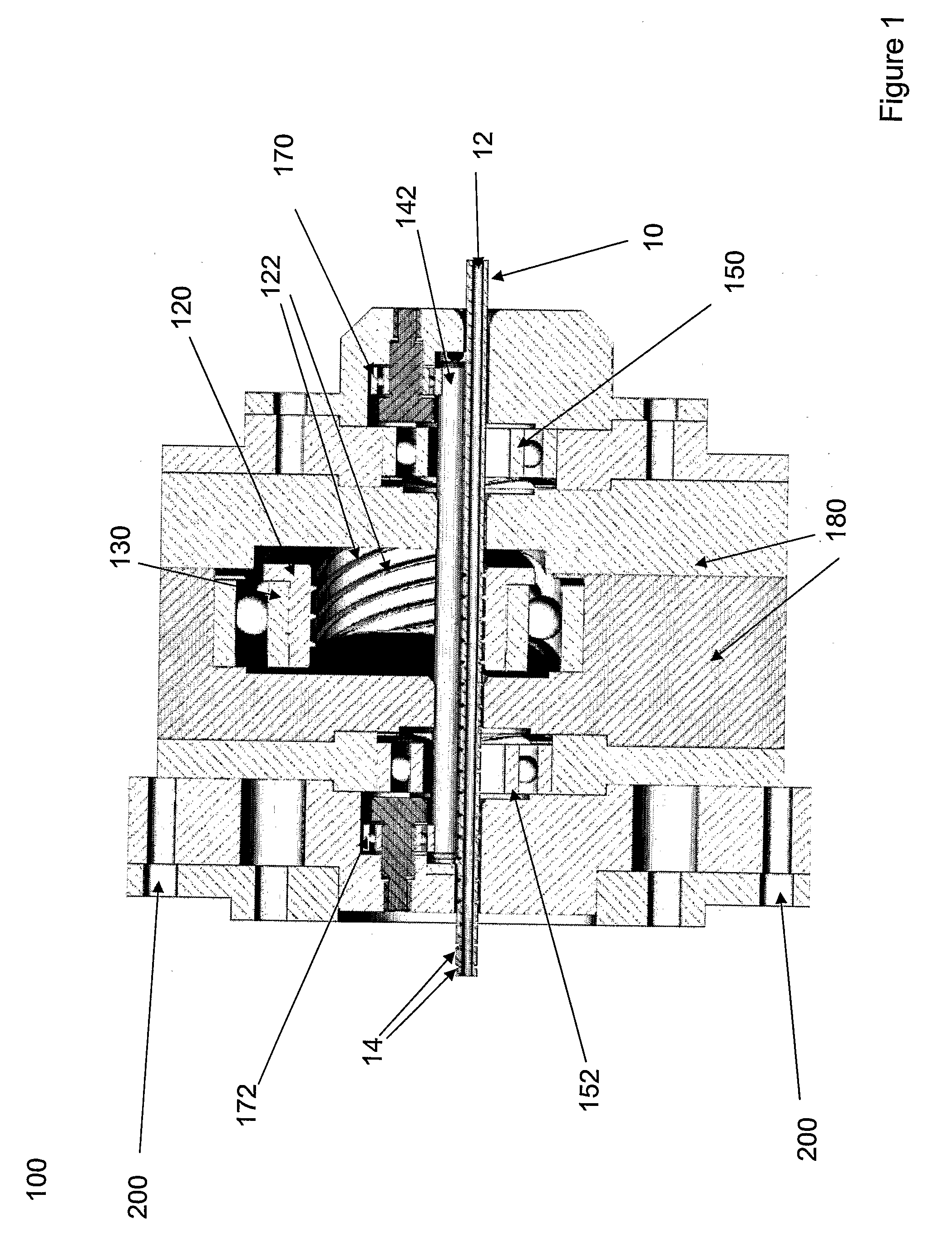 Apparatus and method for forming annular grooves on the outer surface of a cable or tube