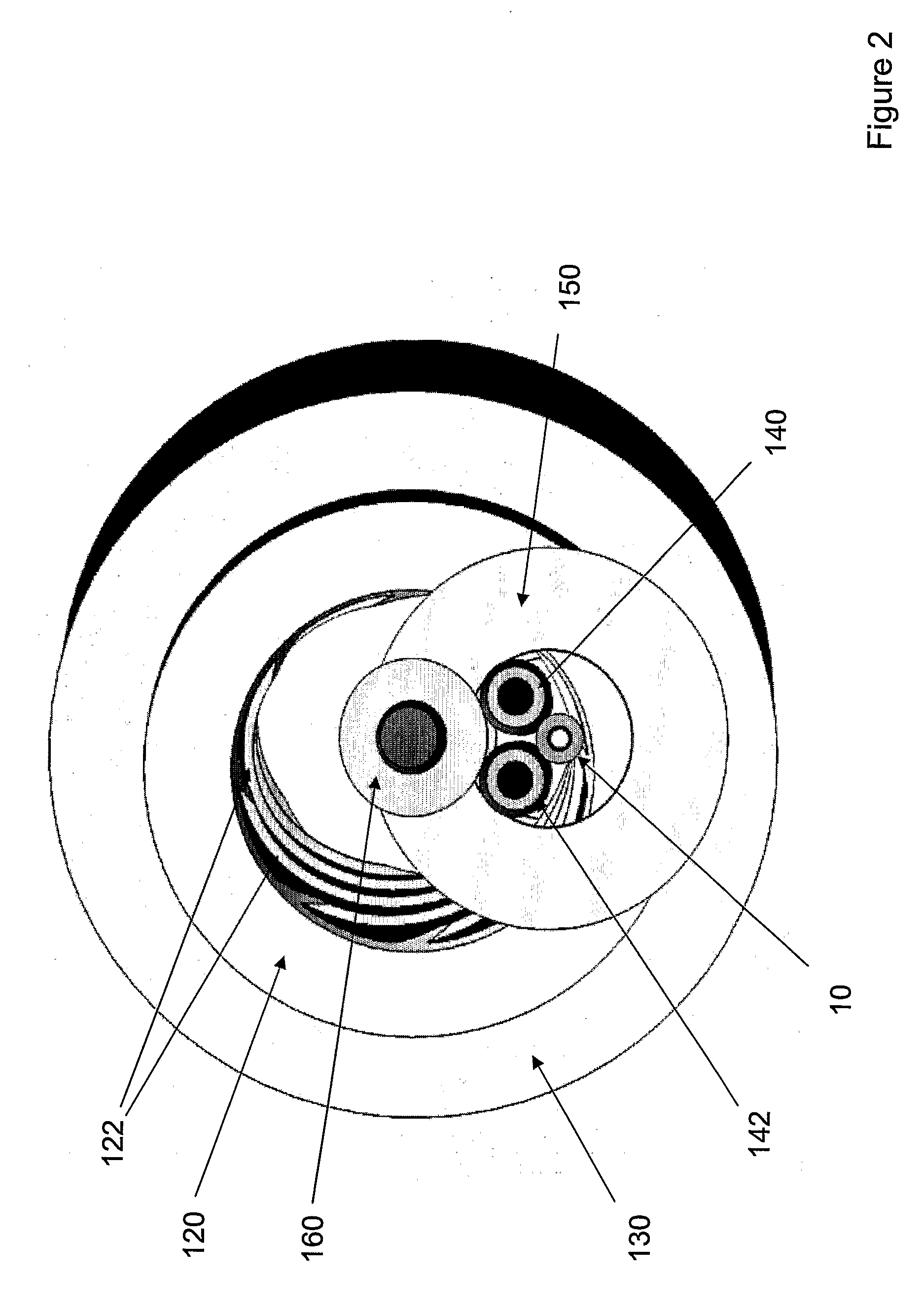 Apparatus and method for forming annular grooves on the outer surface of a cable or tube