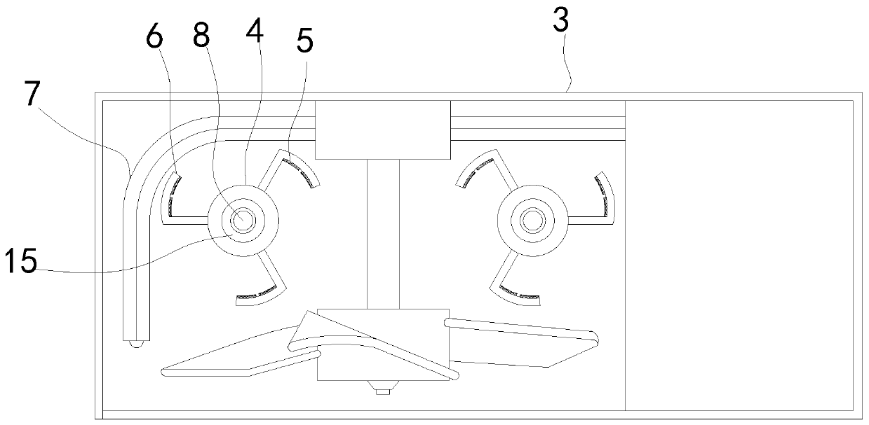 Automatic ash removal device for outdoor unit of outdoor air conditioner in northern area