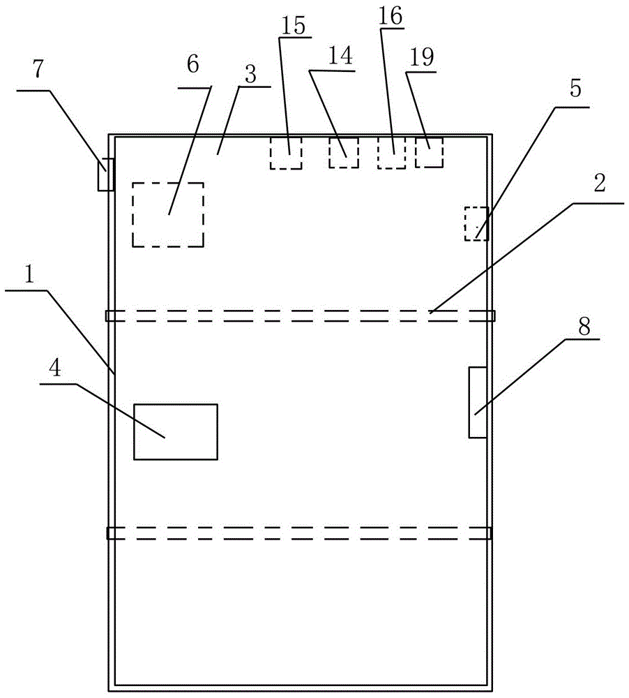 Safe and anti-theft power tool cabinet