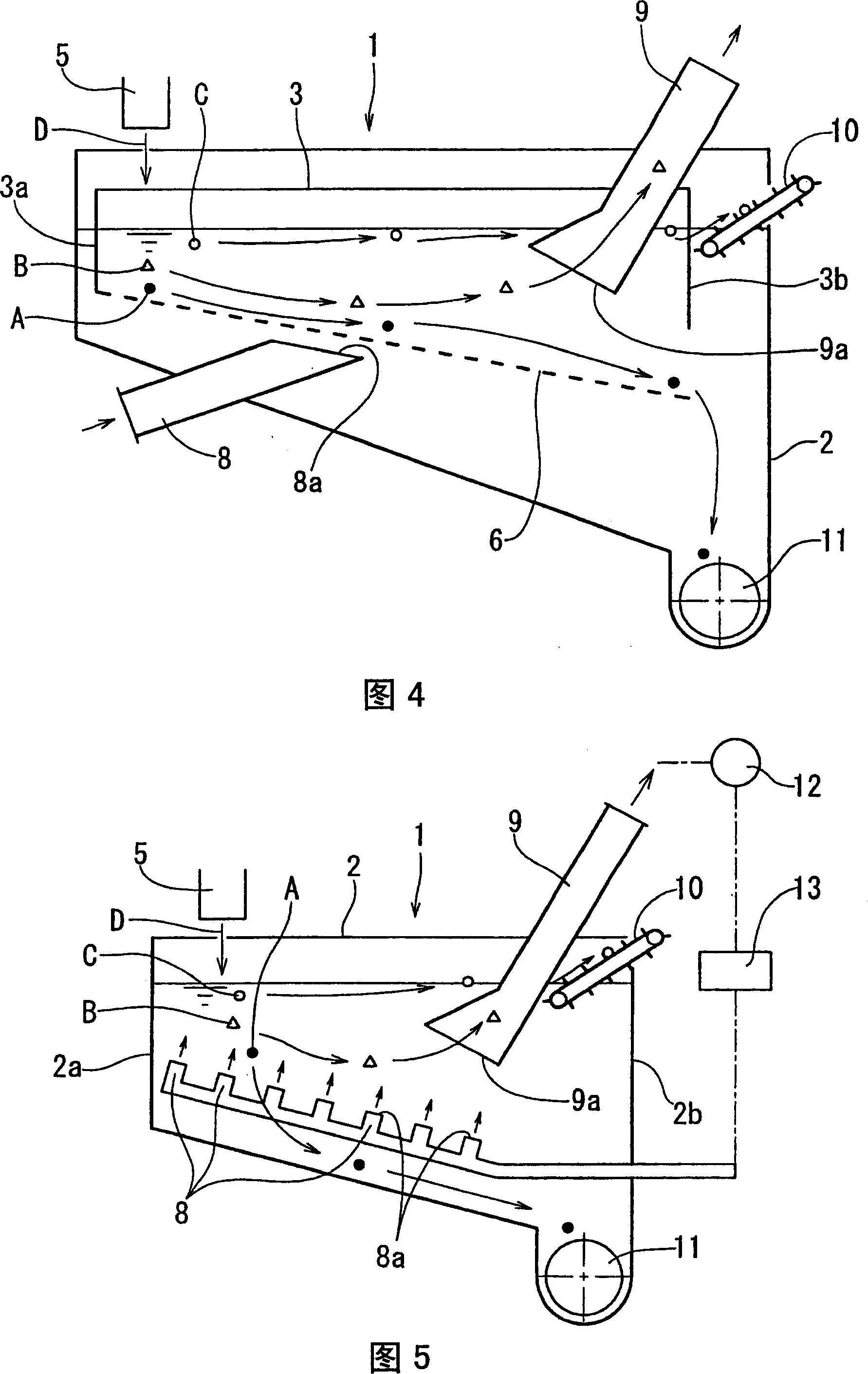 Filtering device