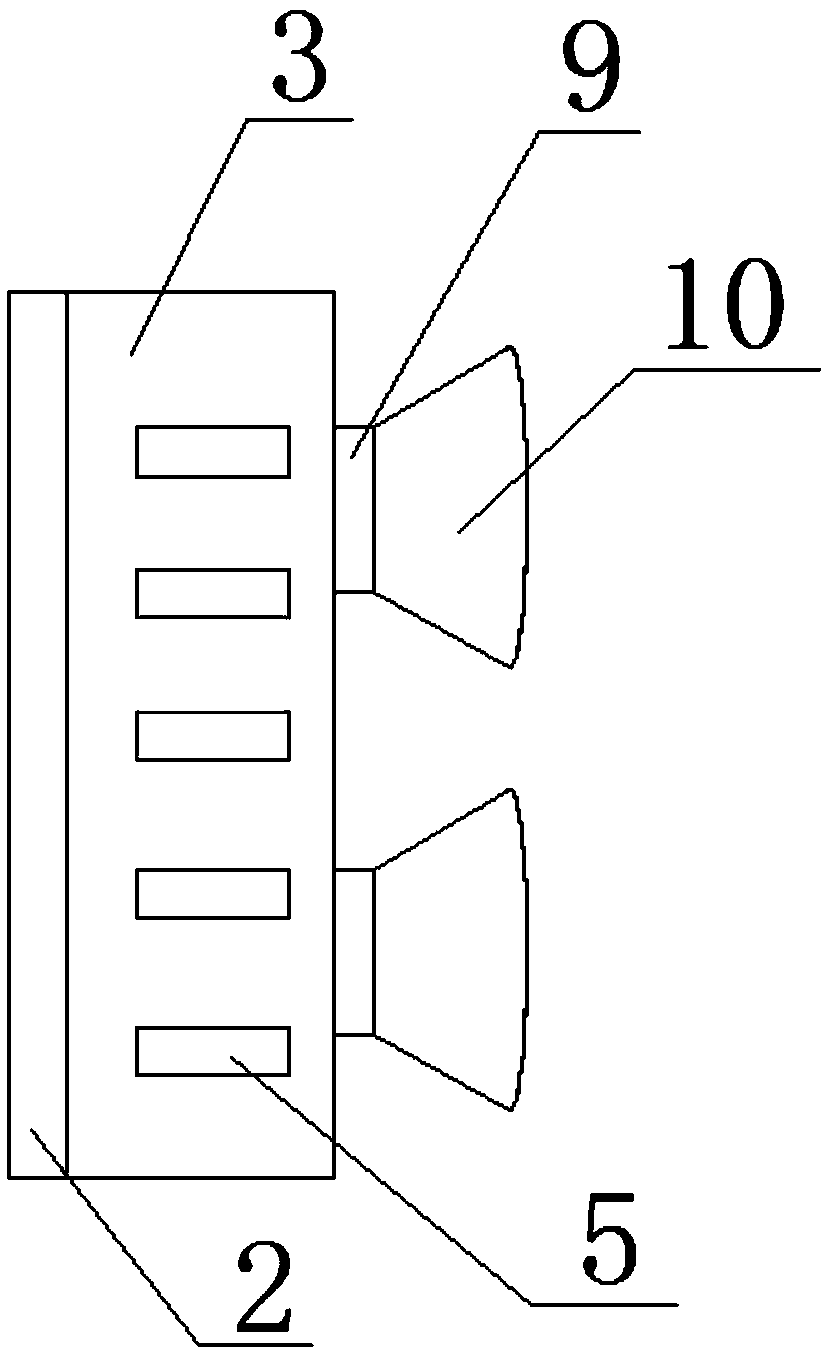 Branching gas alarm controller and application method thereof