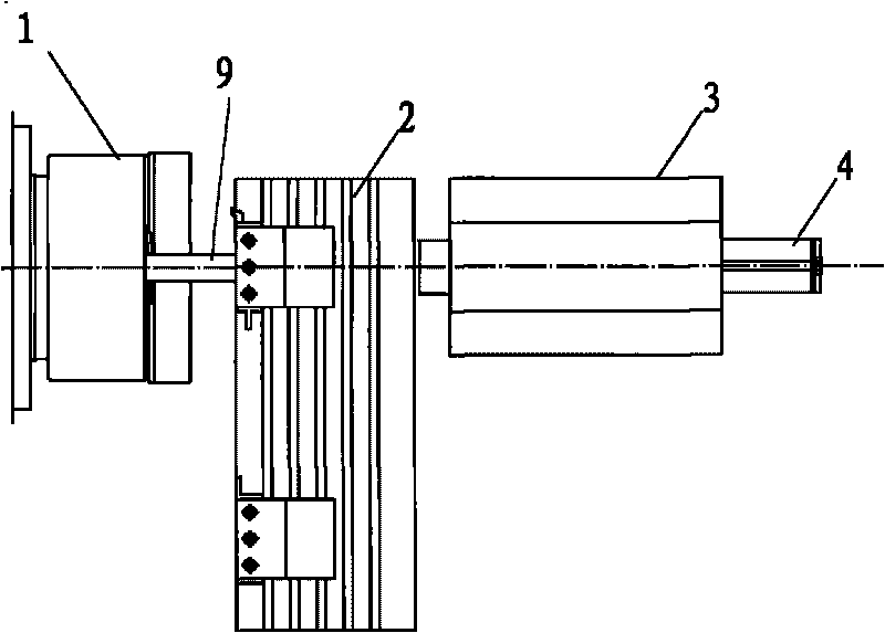 Numerical control lathe for automatically machining cylindrical roller for bearing