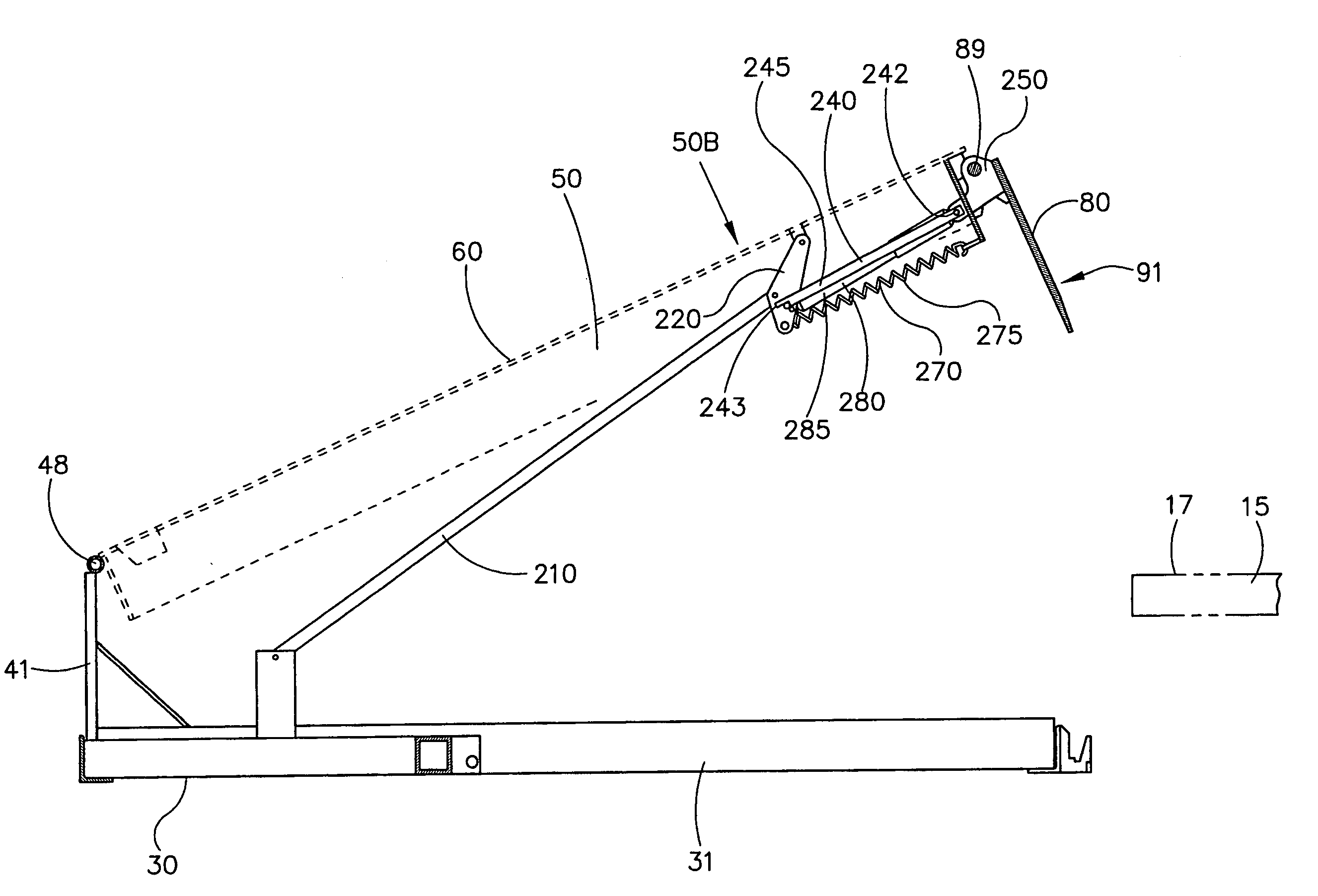 Dock leveler