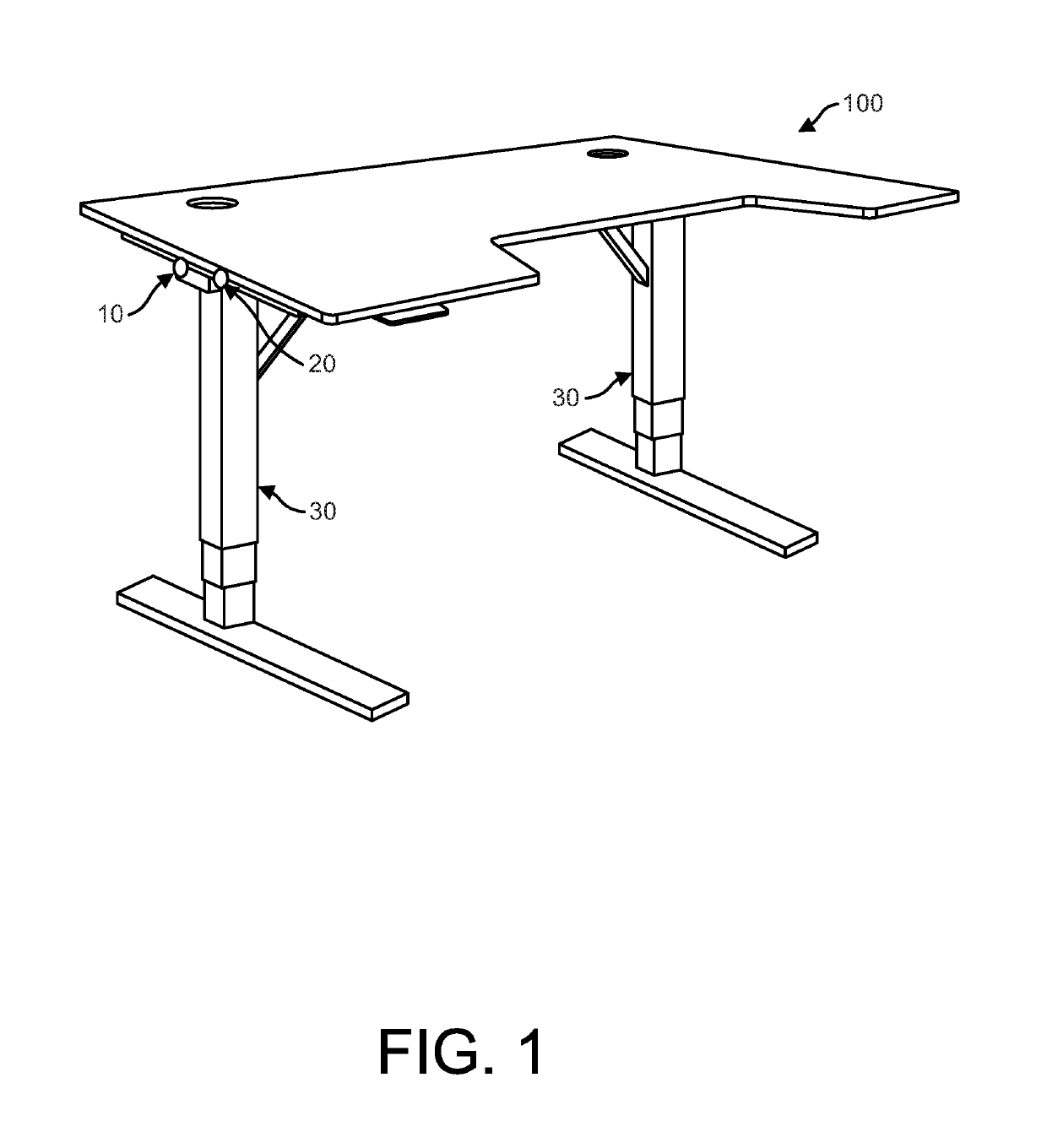 Automatically adjustable desk and tabletop desk with presence detection, usage tracking and methods thereof