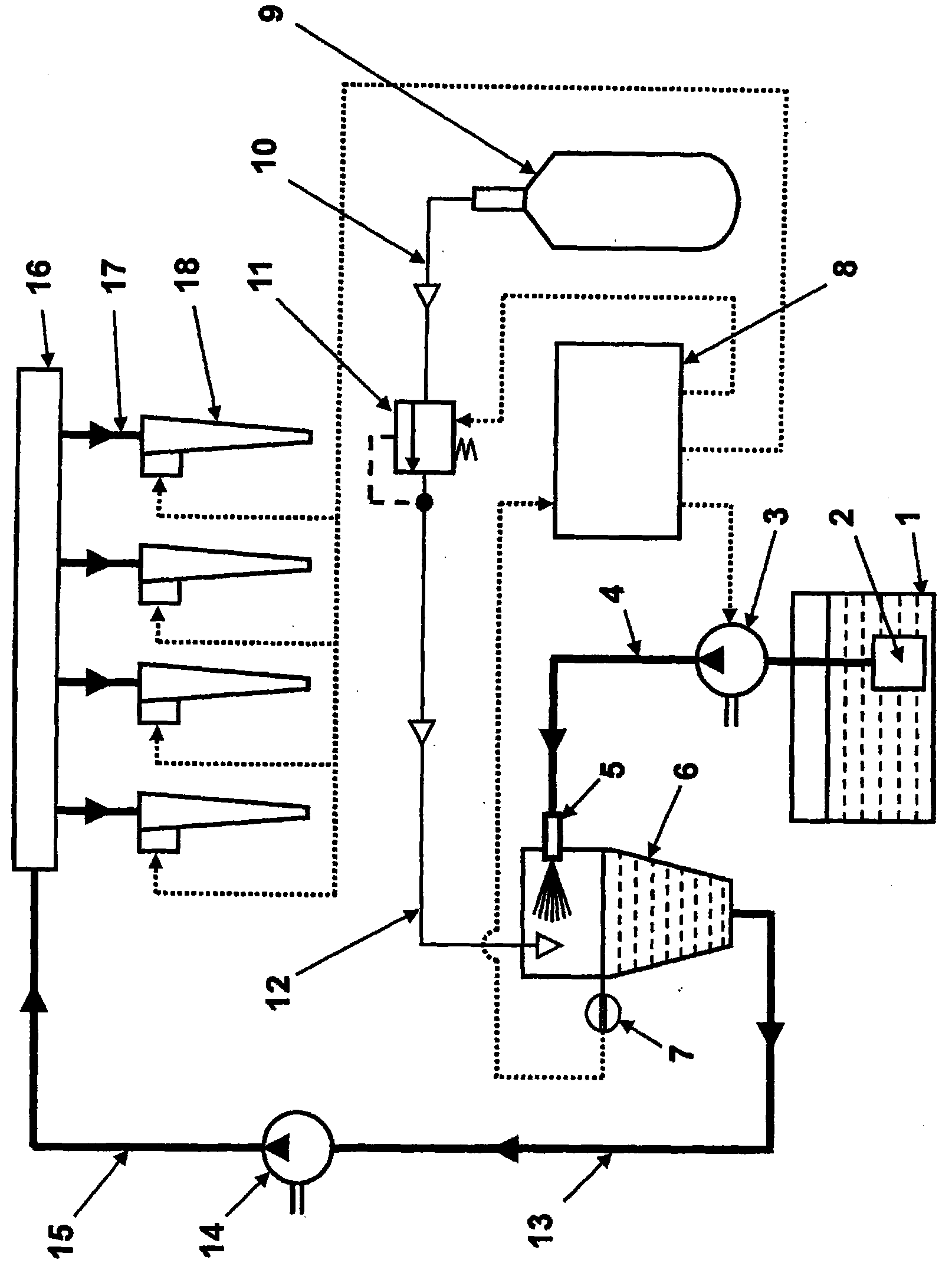 Method and system for liquid fuel conditioning