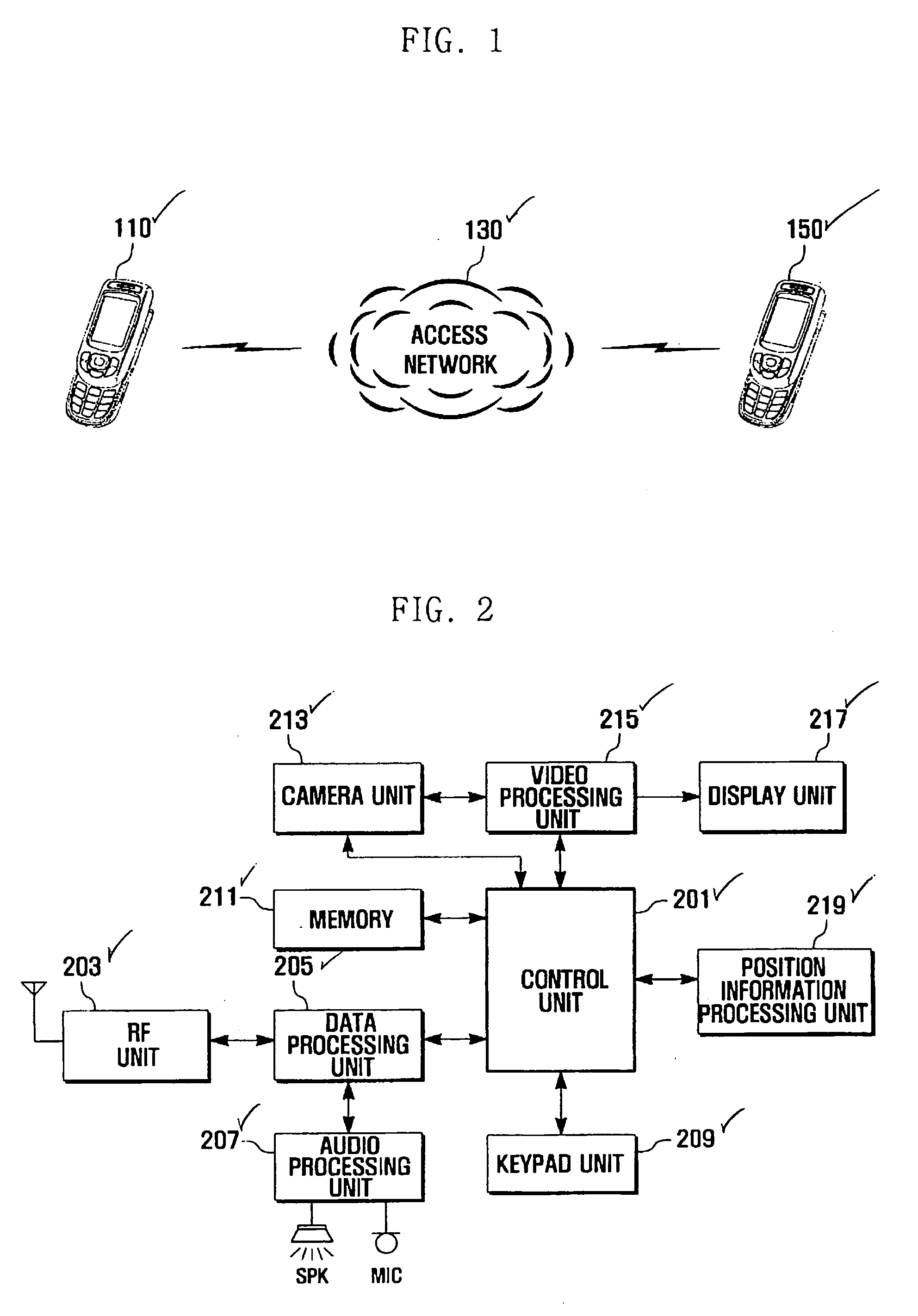 Position location system and method for mobile terminal