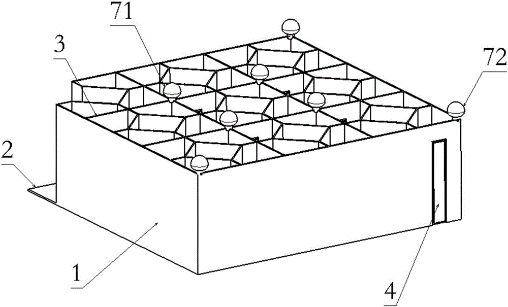 Nine-grid intelligence labyrinth