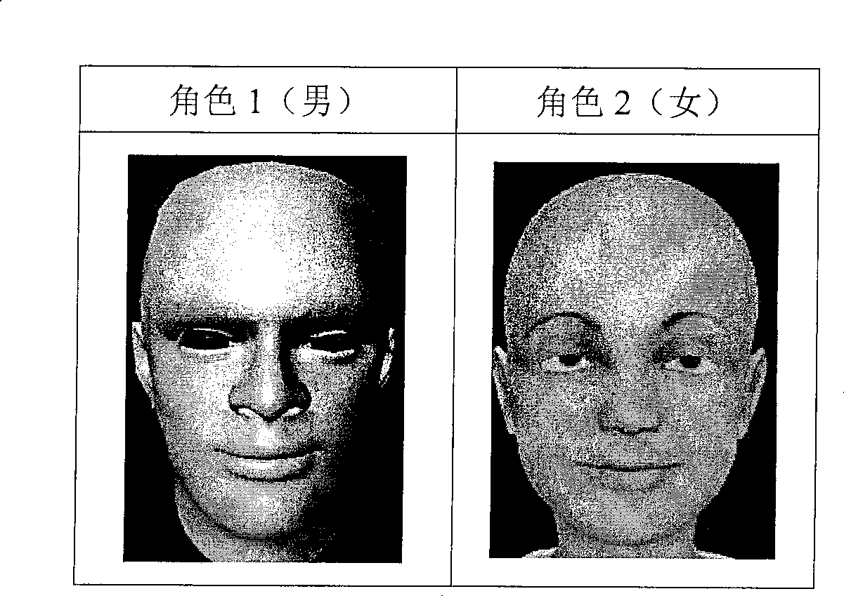 Cartoon generating method for mouth shape of source virtual characters