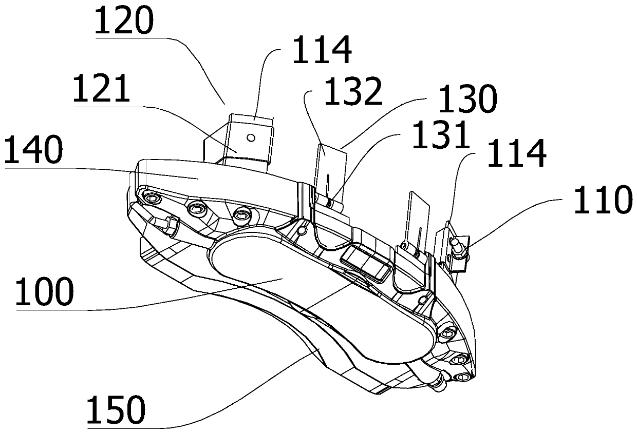 Heat dissipation type car caliper cover