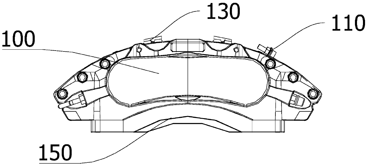 Heat dissipation type car caliper cover