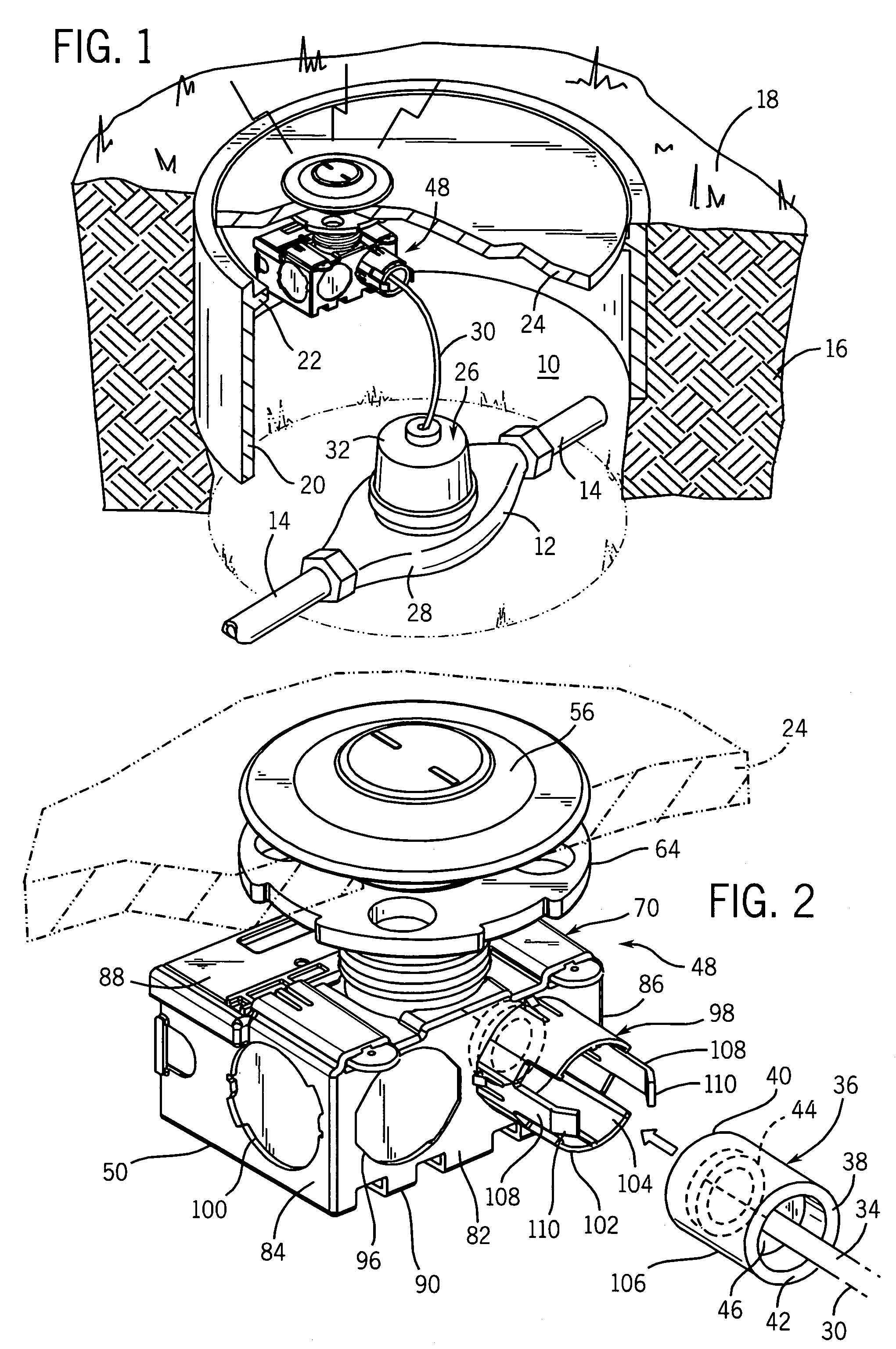 Method and apparatus for coupling a meter register to an automatic meter reading communication device