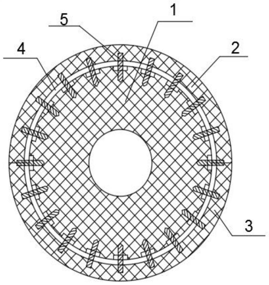 Reinforcement device and reinforcement method for joints of antibacterial water pipes