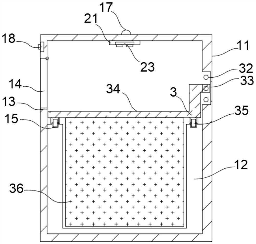 Classification dustbin capable of automatically adjusting internal space and control method of classification dustbin