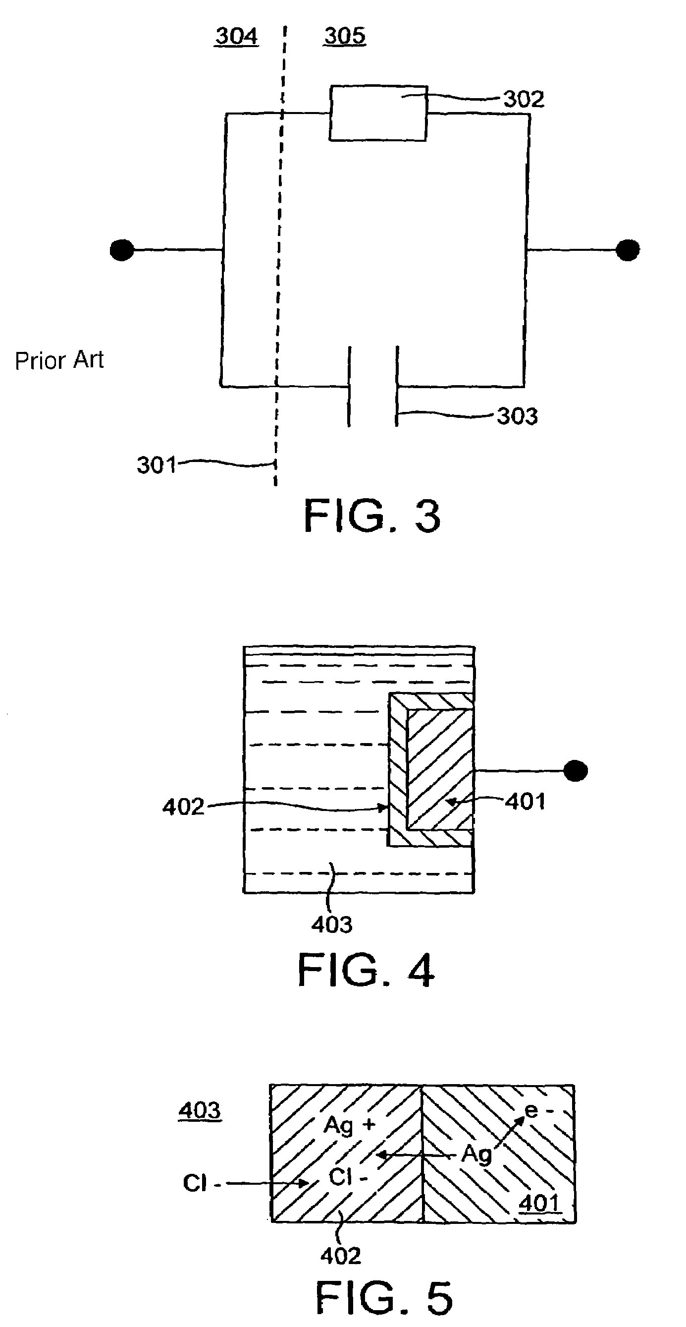 Magnetic transducer having electrodes with metal and a layer of a salt of that metal