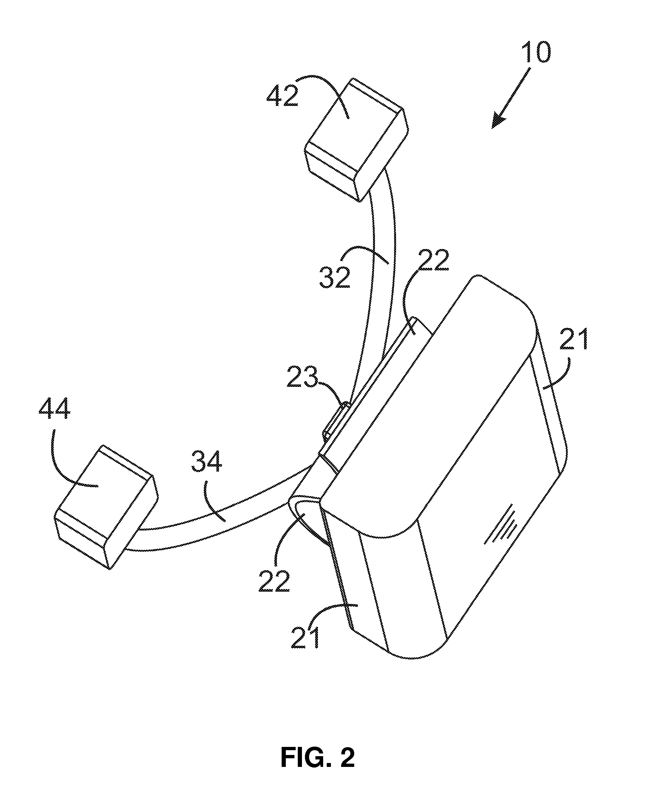 Portable and adjustable fan for eyewear