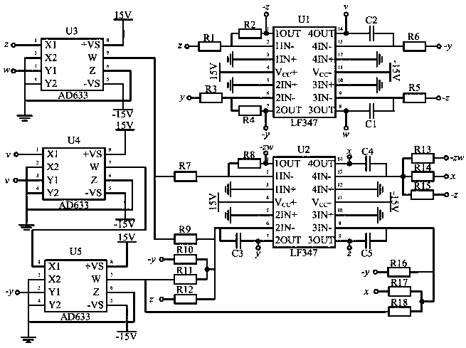 Equivalent circuit model of chaotic oscillator based on memcapacitor and memory sensor