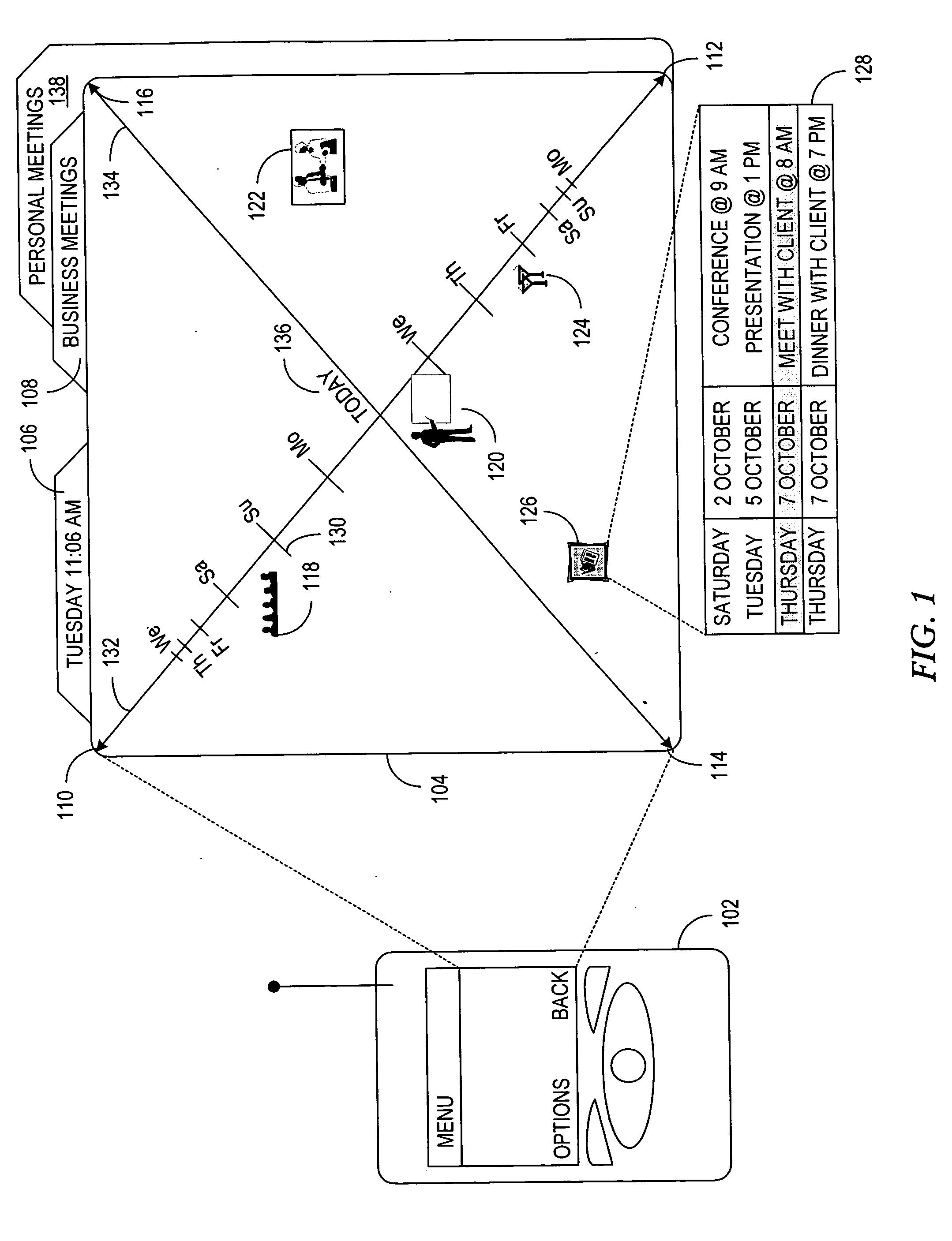 System, apparatus, and method for a singularity based user interface