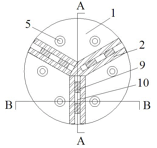 Combined special-shape steel plate stiffened-core cement foundation pit support structure and construction method thereof