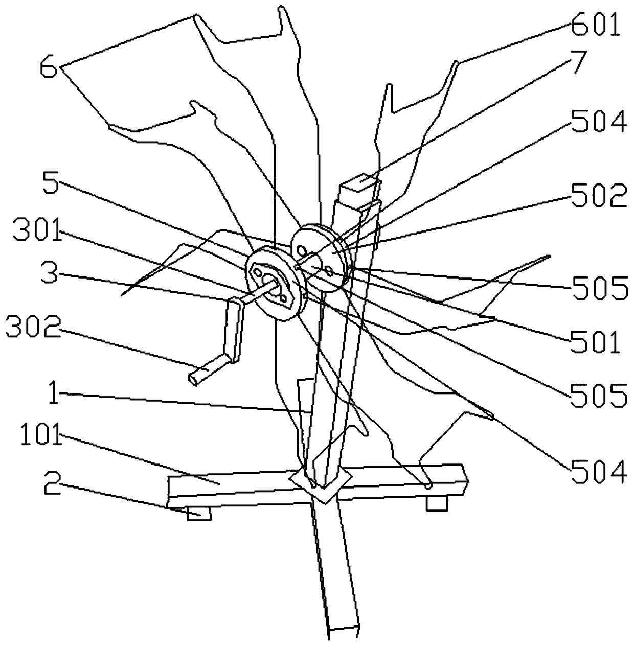Yarn arranging system capable of being easily operated
