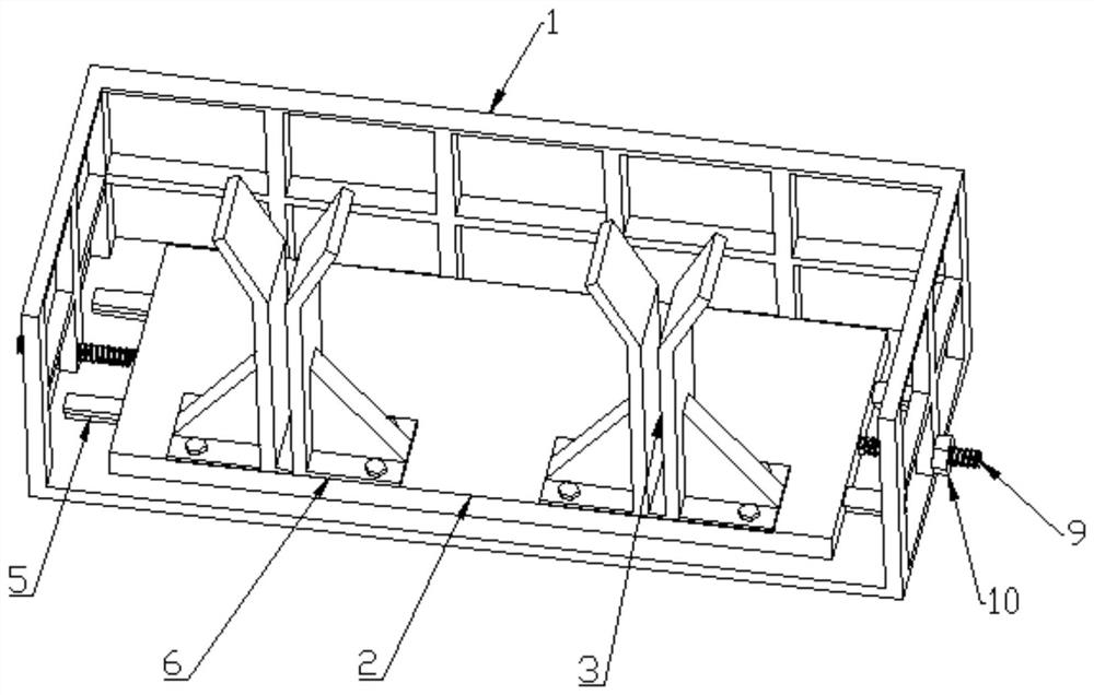 A self-falling adjustable box girder installation method