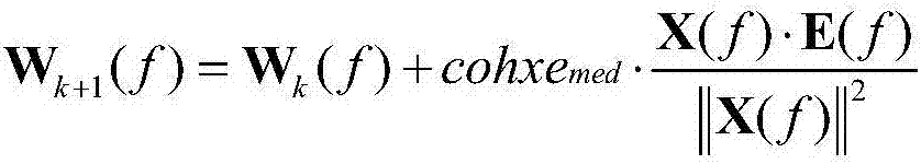 Coefficient updating method for adaptive filter in adaptive echo cancellation