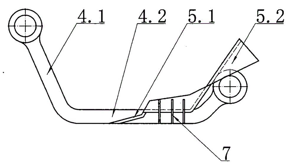 Method for charging implemented by using curvy auxiliary rocker arm of mining machine and curvy auxiliary rocker arm-charging mining machine for implementing method