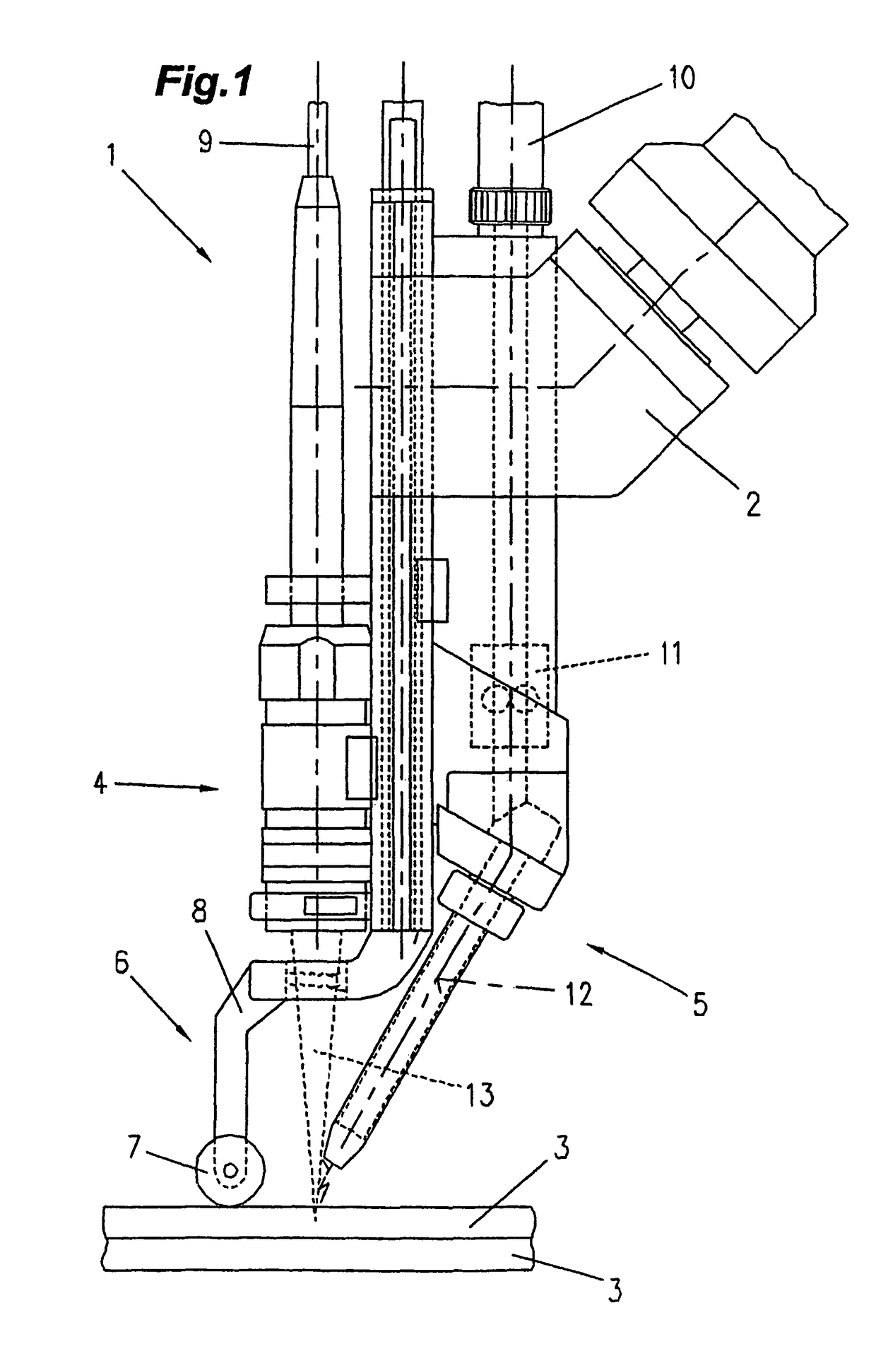 Laser hybrid welding method and laser hybrid welding torch using a zinc and/or carbon and/or aluminum-containing rod