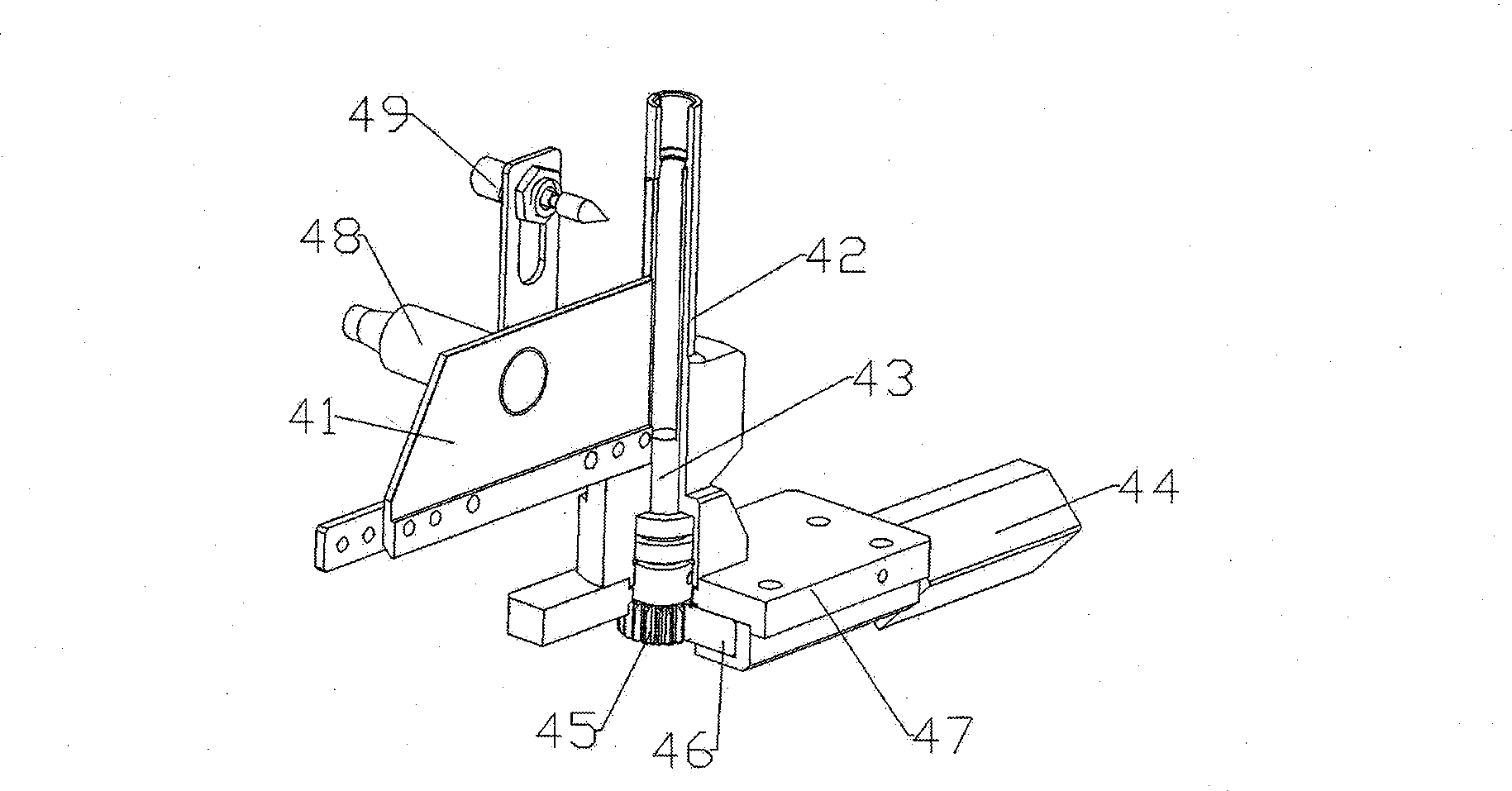 Automatic rivet pulling mechanism