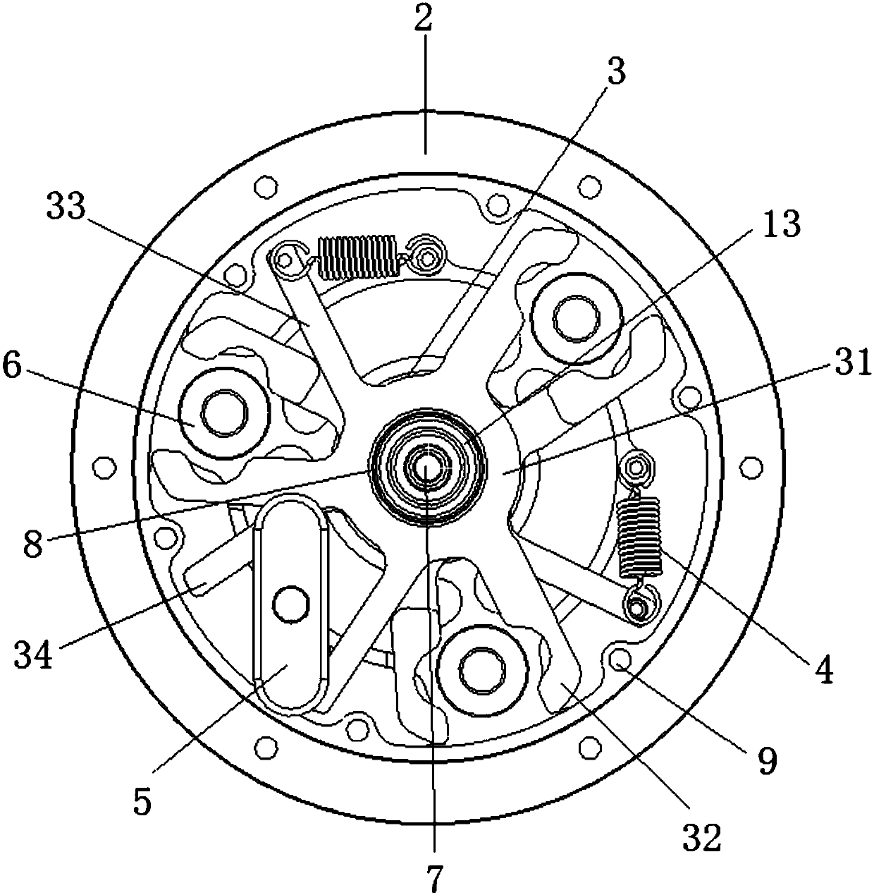 A UAV Mounting Quick Release Mechanism