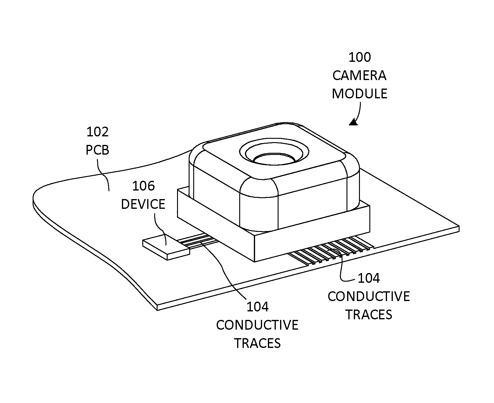 Small form factor modules using wafer level optics with bottom cavity and flip-chip assembly