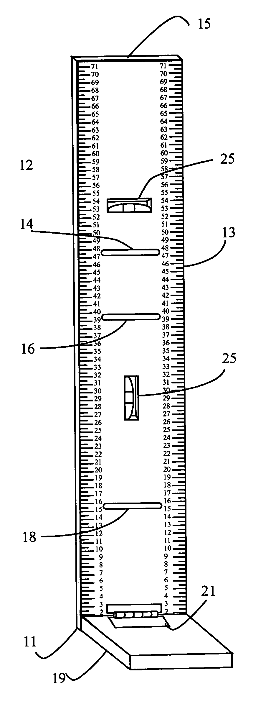 Electrician's measurement apparatus and method of use