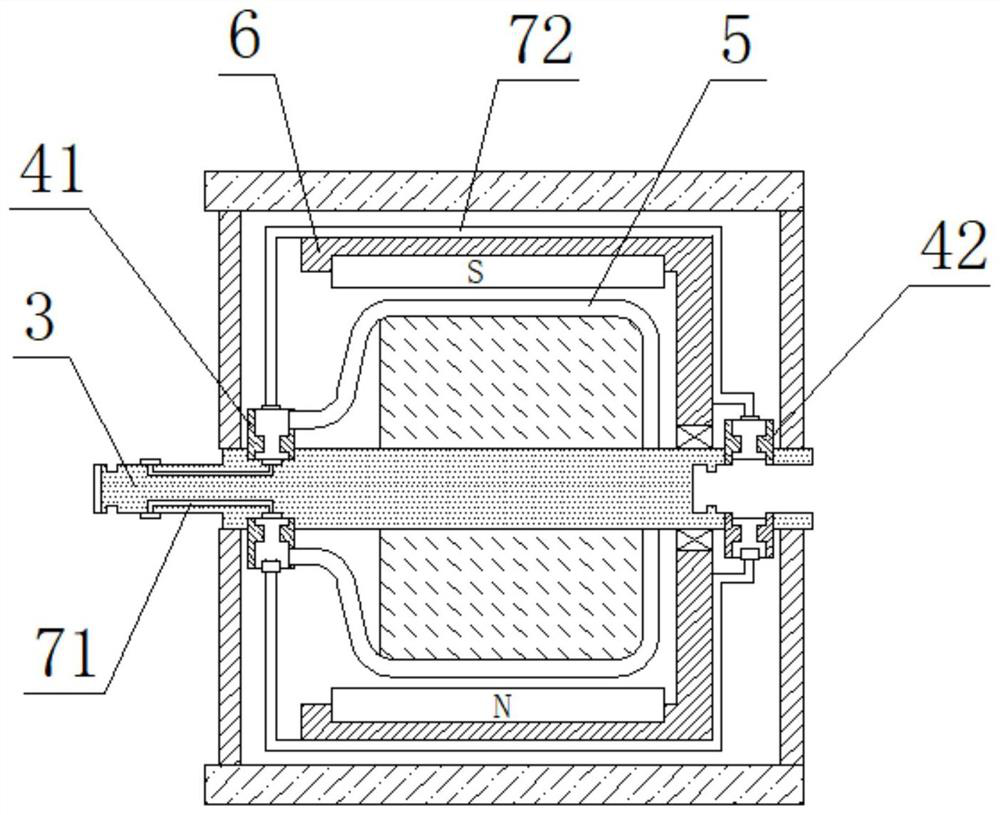 Two-way autorotation type oil-gas multiphase pump