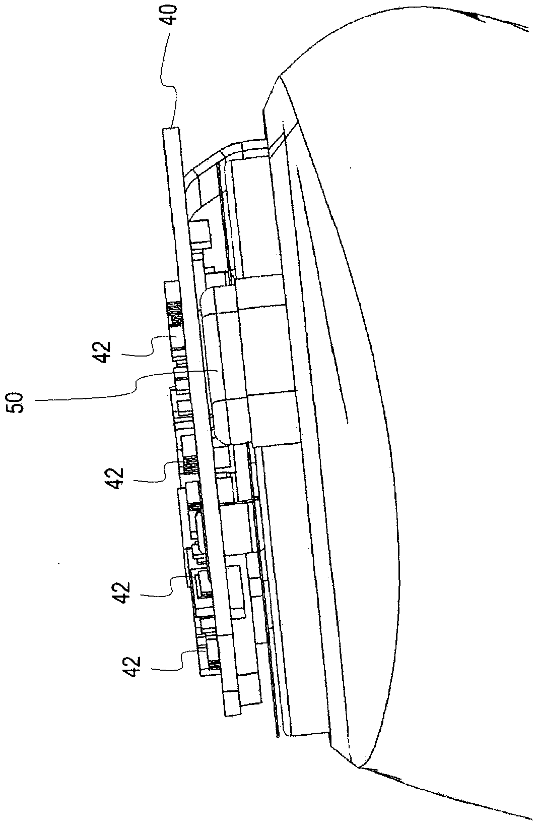 Antenna for use in wearable device