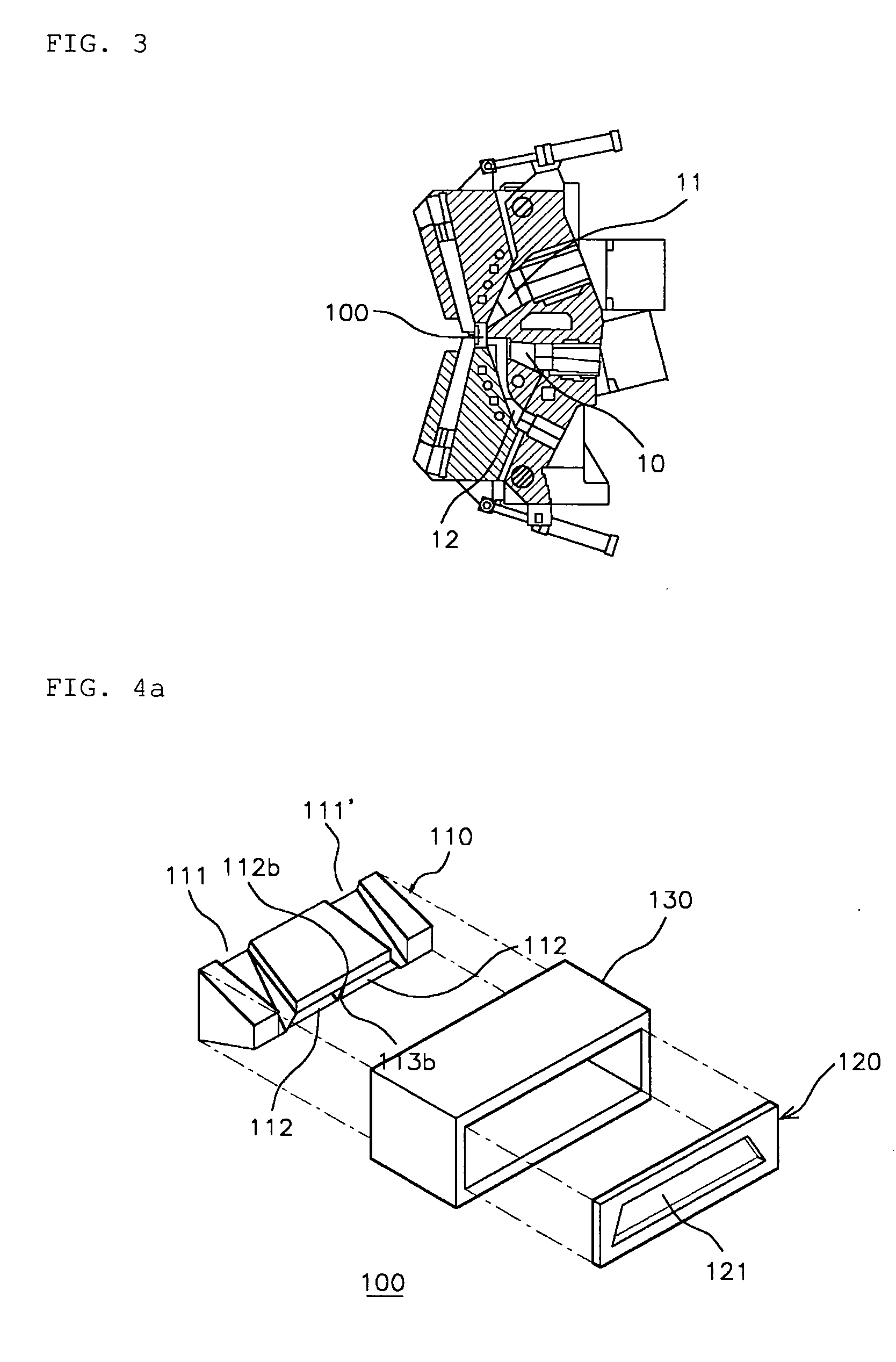 Die set of molding extruder for tire with slanted conductive ring