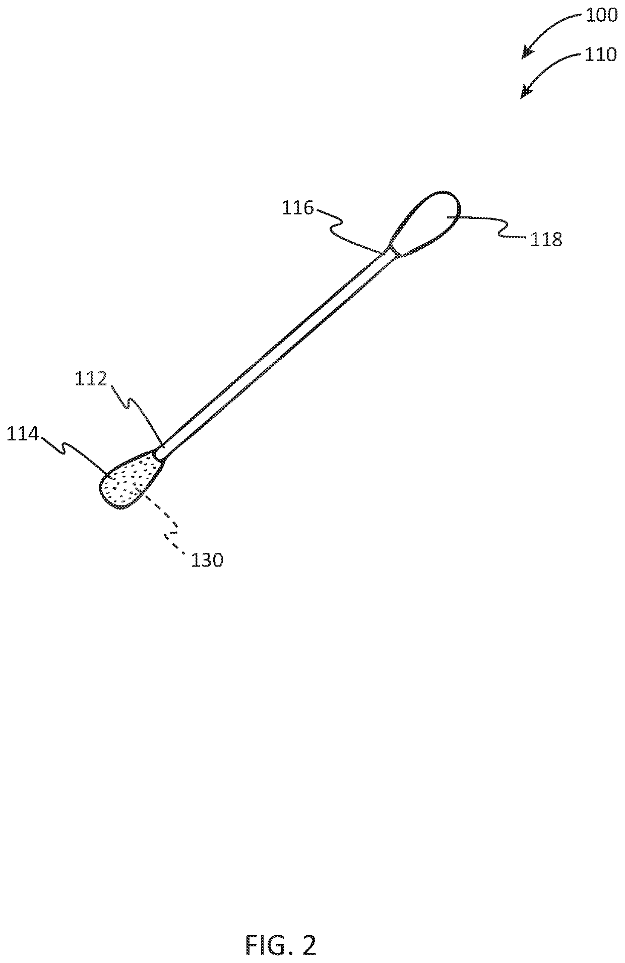 Pre-moistened swab system