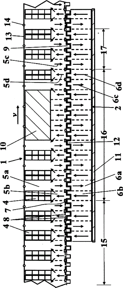 Passenger continuous ground-transportation system