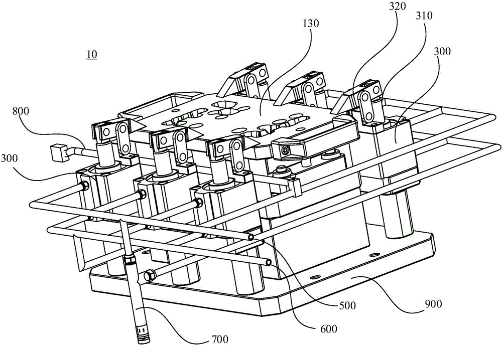 Fixture and air pressure detection mechanism thereof