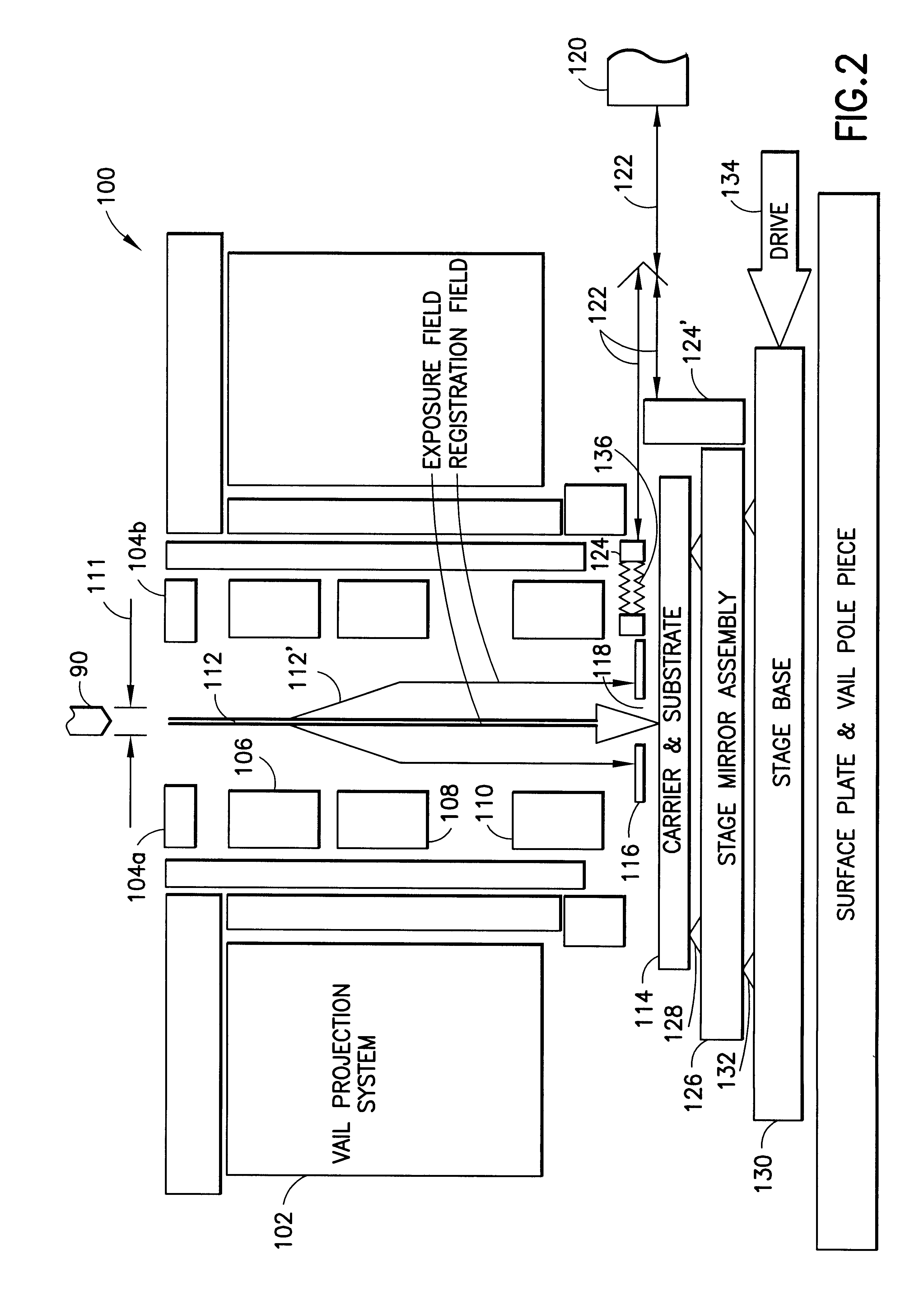 Target locking system for electron beam lithography