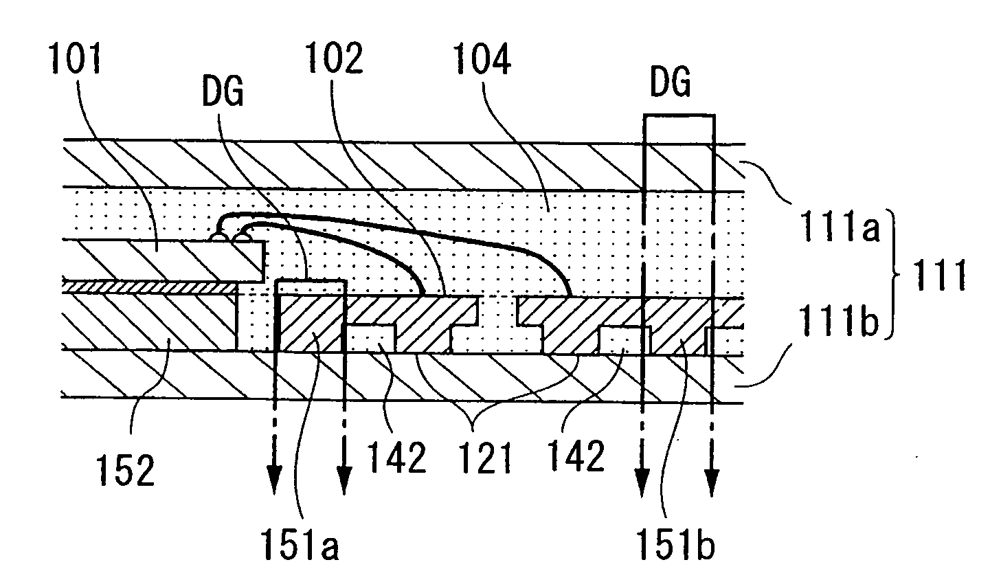 Semiconductor device and package, and method of manufacturer therefor