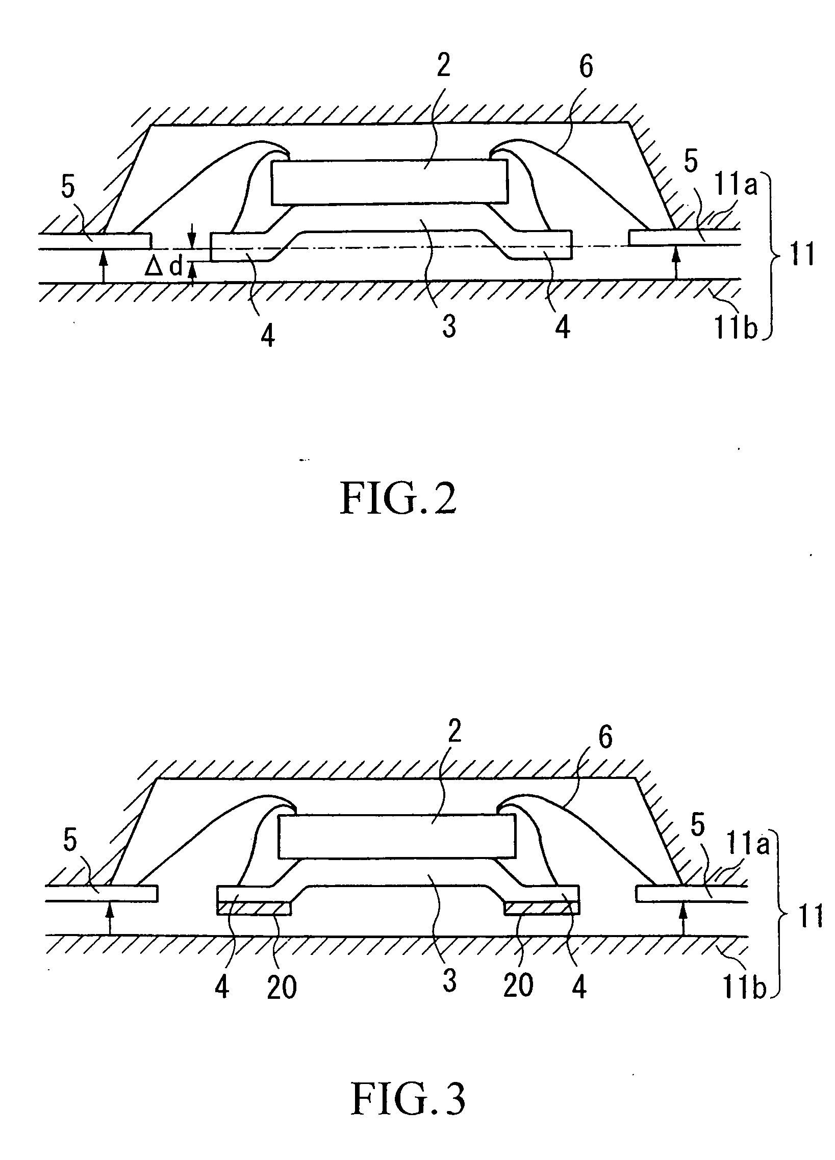 Semiconductor device and package, and method of manufacturer therefor