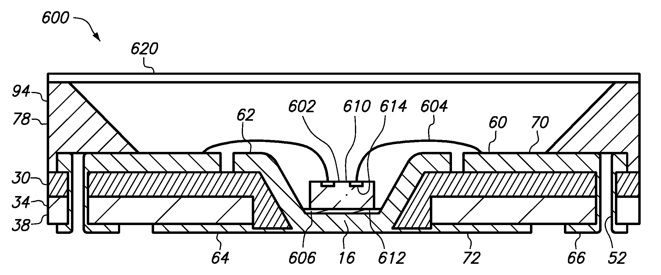 Semiconductor chip assembly with bump/base heat spreader and cavity in ...