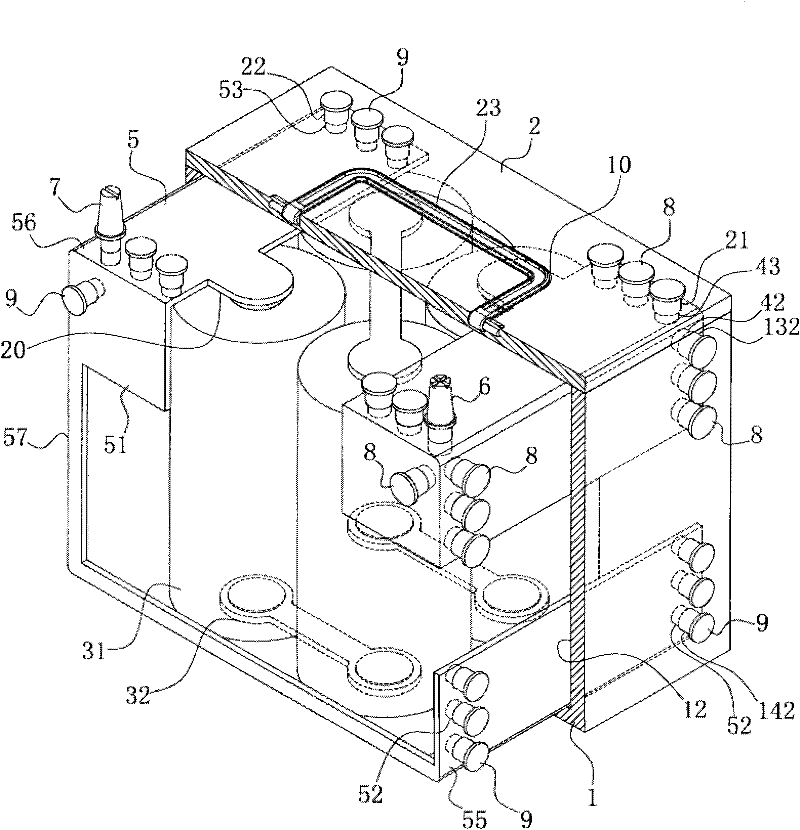 Battery device for general purpose automobile