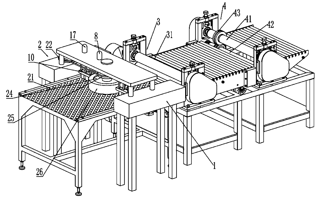 Steel plate cutting device