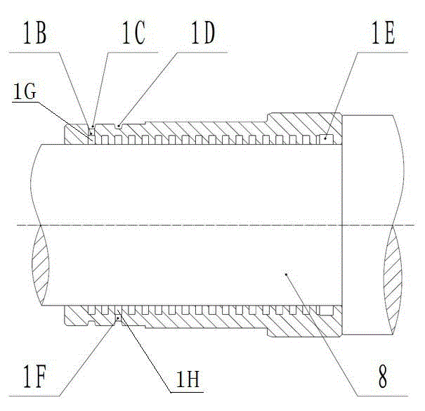 A high temperature bearing seat