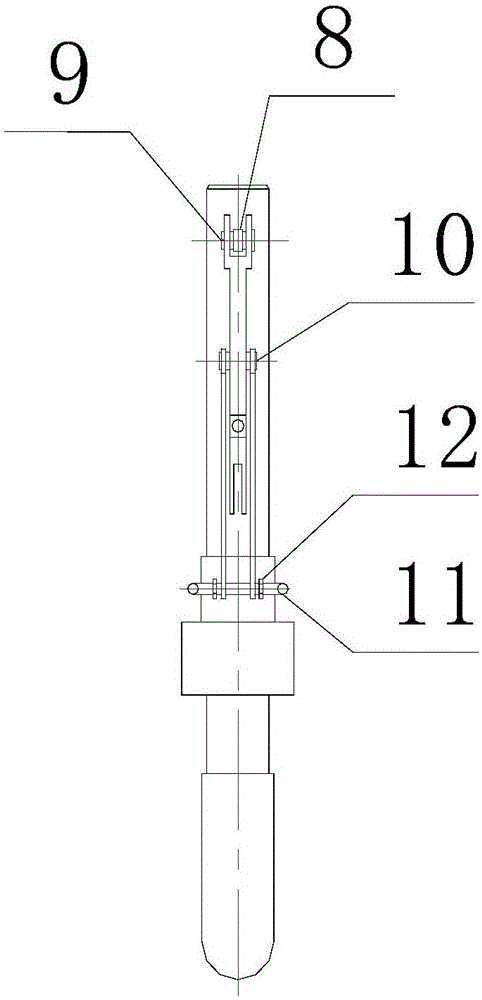 Charged flaw-eliminating operating tool for drainage plate power transmission line